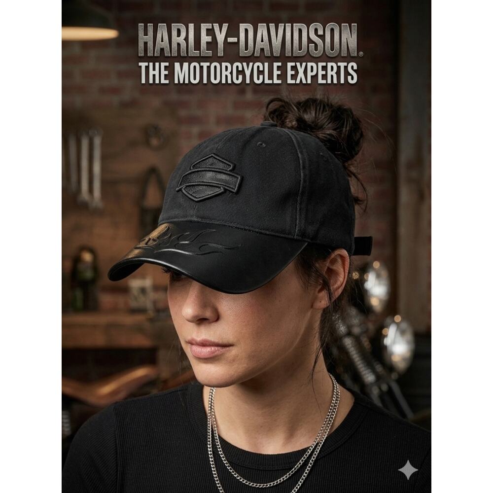 Harley-Davidson Sarasota Flame Bill Cap